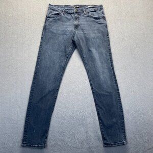 Mavi Jeans James Skinny Denim Blue Jeans Men Size 35X32,Stretch
